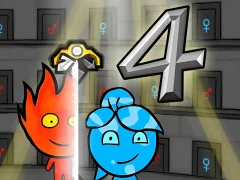 Trò chơi Cậu bé Lửa và Cô gái Nước 4 trong Đền Pha lê trực tuyến