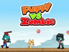 Trò chơi Puppy vs Zombie trực tuyến