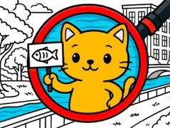 Trò chơi Find The Cat Cat Search trực tuyến