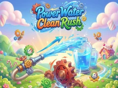 Trò chơi Power Water Clean Rush trực tuyến