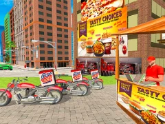 Trò chơi Pizza Delivery Boy Simulation trực tuyến