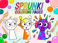 Trò chơi Sprunki Coloring Pages trực tuyến