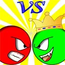 Trò chơi Red ball vs green king trực tuyến