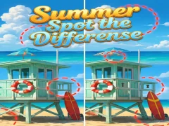 Trò chơi Summer Spot the Differense trực tuyến