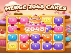 Trò chơi Merge 2048 cakes trực tuyến