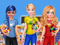 Trò chơi Bỏ phiếu cho công chúa BFF cho vòng tứ kết FIFA 2018 trực tuyến