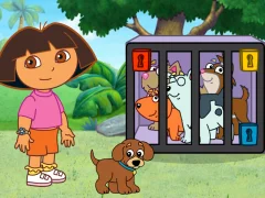 Trò chơi Dora The explorer Dora's Puppy Adventure trực tuyến