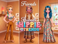 Trò chơi Friends Hippie Trends trực tuyến