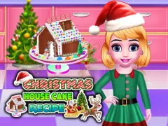 Trò chơi Christmas House Cake Recipe trực tuyến