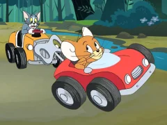 Trò chơi Tom và Jerry Car Jigsaw  trực tuyến
