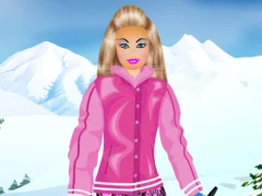 Trò chơi Barbie Snowboard Dress trực tuyến