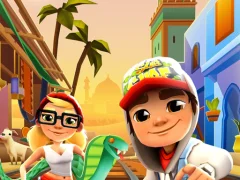 Trò chơi Chuyến tham quan vòng quanh thế giới của Subway Surfers: Marrakesh  trực tuyến