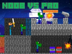 Trò chơi Noob vs Pro Armageddon trực tuyến