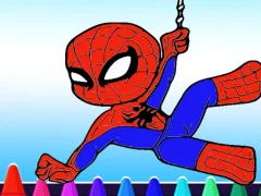 Trò chơi Spiderman Coloring book trực tuyến
