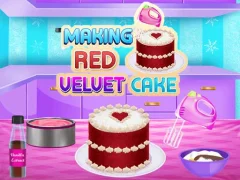 Trò chơi Making Red Velvet Cake trực tuyến