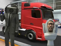 Trò chơi Truck Simulator Skibidi Toilet trực tuyến