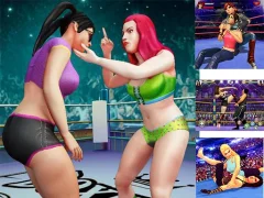 Trò chơi Real women wrestling Ring fighting trực tuyến