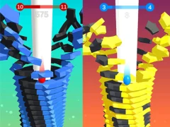 Trò chơi Stack Bounce 3D trực tuyến