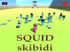 Trò chơi SQUID SKIBIDI trực tuyến
