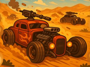 Trò chơi Stars Arena Stars Hot Rods trực tuyến