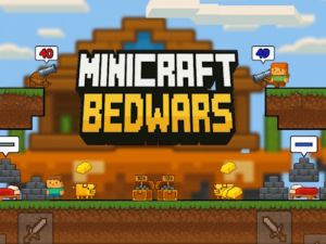 Trò chơi Bedwars minicraft trực tuyến