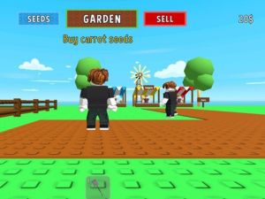 Trò chơi Roblox: trồng một khu vườn trực tuyến