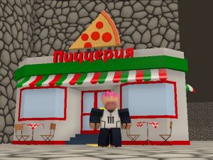 Trò chơi Giao hàng pizza obby trực tuyến