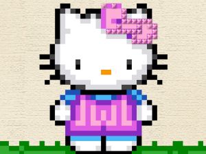 Trò chơi Hello Kitty Cross Stitch trực tuyến