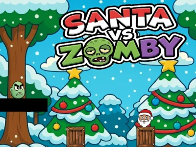 Trò chơi Ông già Noel đấu với Zombie trực tuyến