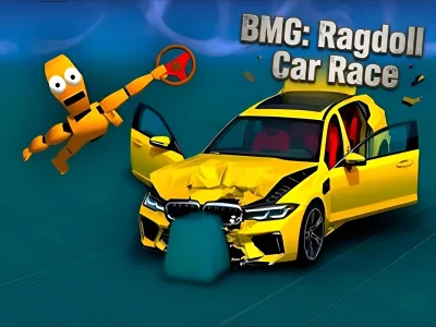Trò chơi BMG: Ragdoll Car Race trực tuyến