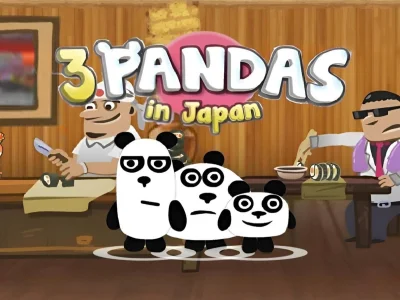Trò chơi 3 Pandas In Japan HTML5 trực tuyến