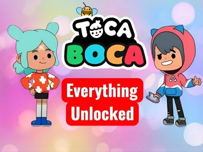 Trò chơi Toca Boca Mọi thứ đã được mở khóa trực tuyến