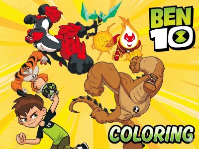 Trò chơi Ben 10 Coloring trực tuyến