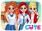 Trò chơi BFF Princess Back To School trực tuyến