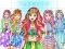 Trò chơi Girl Coloring Dress Up Games trực tuyến