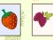 Trò chơi Fruits Memory trực tuyến