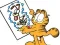 Trò chơi Garfield connects the dots trực tuyến
