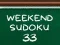 Trò chơi Weekend Sudoku 33 trực tuyến