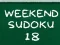 Trò chơi Weekend Sudoku 18 trực tuyến