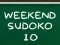 Trò chơi Weekend Sudoku 10 trực tuyến
