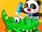 Trò chơi Baby Panda Animal Puzzle trực tuyến