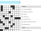 Trò chơi LA Times Crossword trực tuyến