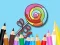 Trò chơi Coloring Book: Lollipop trực tuyến