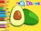 Trò chơi Coloring Book: Avocado Fruit trực tuyến