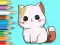 Trò chơi Coloring Book: Cute Kitten trực tuyến