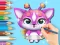 Trò chơi Coloring Book: Cute Fluvsies trực tuyến