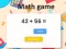 Trò chơi Math game trực tuyến