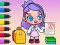 Trò chơi Coloring Book: Avatar School Day trực tuyến