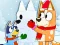 Trò chơi Jigsaw Puzzle: Bluey Christmas Snowman trực tuyến