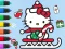 Trò chơi Coloring Book: Hello Kitty Christmas trực tuyến